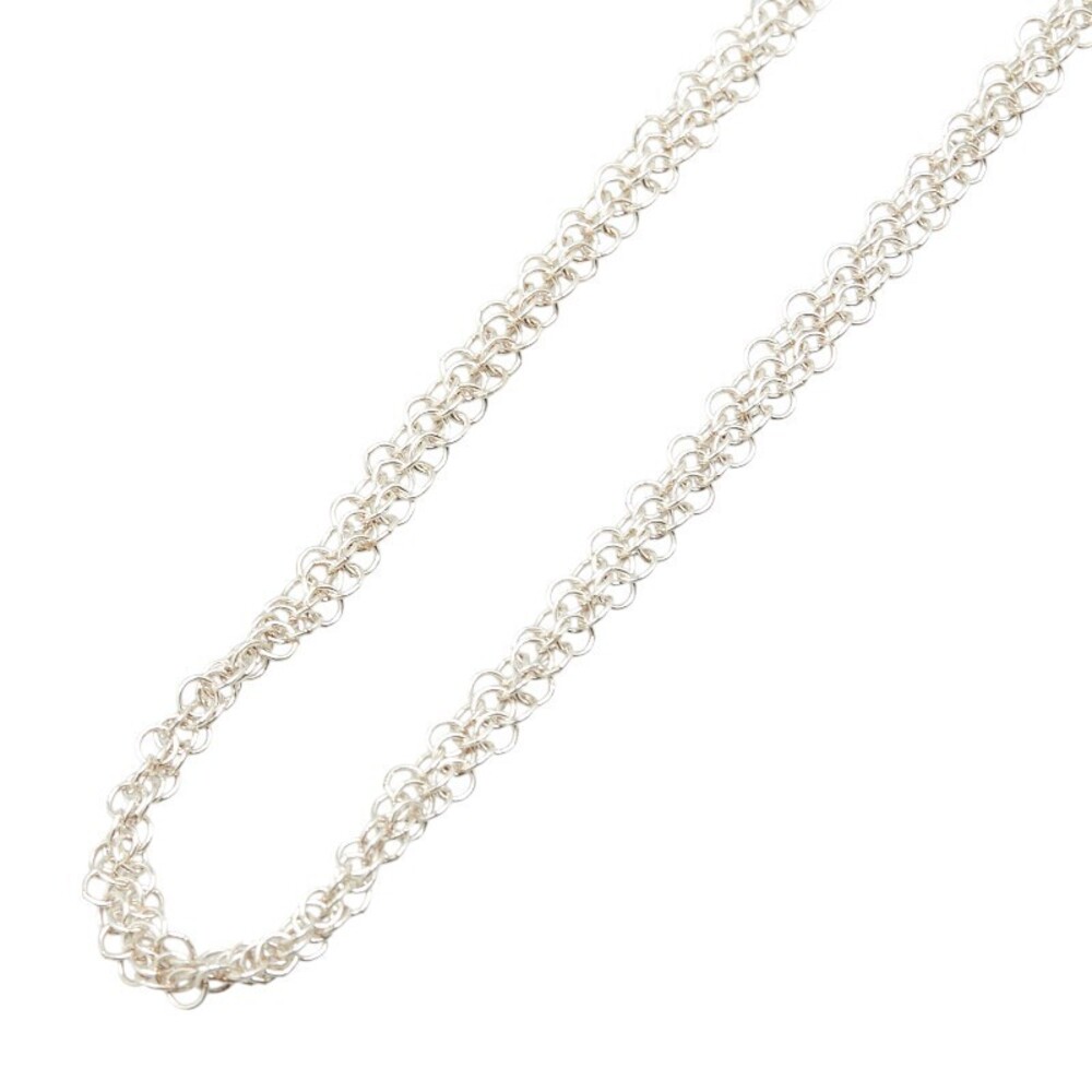 Tiffany Mesh Necklace Silver Co